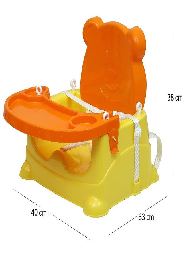 Maanit Multipurpose Baby Swing Jhula with Adjustable Straps Jula for Playing Indoor Kids Boys and Girls (Yellow) - Image 4